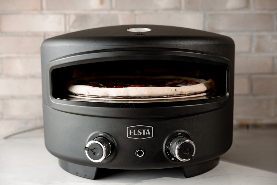Pizza night with the Festa oven